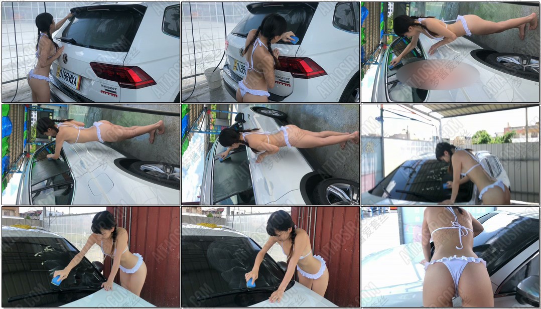 Fantasy Factory 小丁寫真之極品白虎嫩妹戶外洗車(140P+2V-648MB)